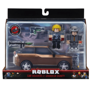Set Figura Vehiculo Car Crushers 2 Grandeur Dignity Roblox - Reacondicionado