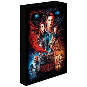 Lienzo Iluminado Stranger Things 4