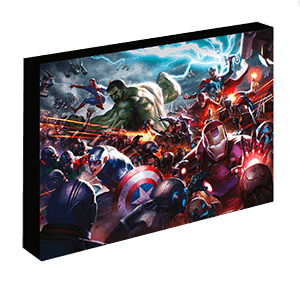 Lienzo Iluminado Marvel Vengadores