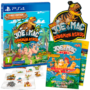 New Joe And Mac Caveman Ninja T-Rex Edition - Seminuevo PS4