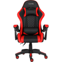 GAME GT1 Silla Gaming Ergonomica 2 cojines Reclinable 135º  Negro-Rojo