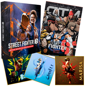 Archivador Street Fighter 6 Shikishis Collection + Revista GTM
