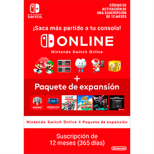 Nintendo Switch Online + Expansion Pack (365 Days Individual Membership)
