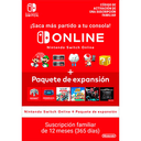 Nintendo Switch Online + Expansion Pack (365 Days Family Membership)