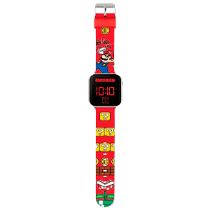 Reloj LED Super Mario