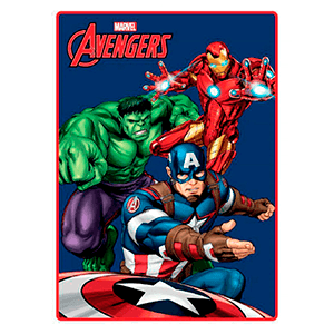 Manta Polar 100cmx140 cm Marvel: Los Vengadores