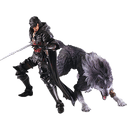 Estatua Bring Arts Final Fantasy XVI: Clive Rosfield y Torgal