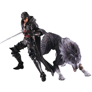 Estatua Bring Arts Final Fantasy XVI: Clive Rosfield y Torgal