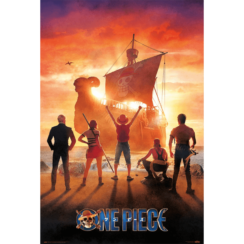 Poster One Piece Netflix: Straw Hat Pirates