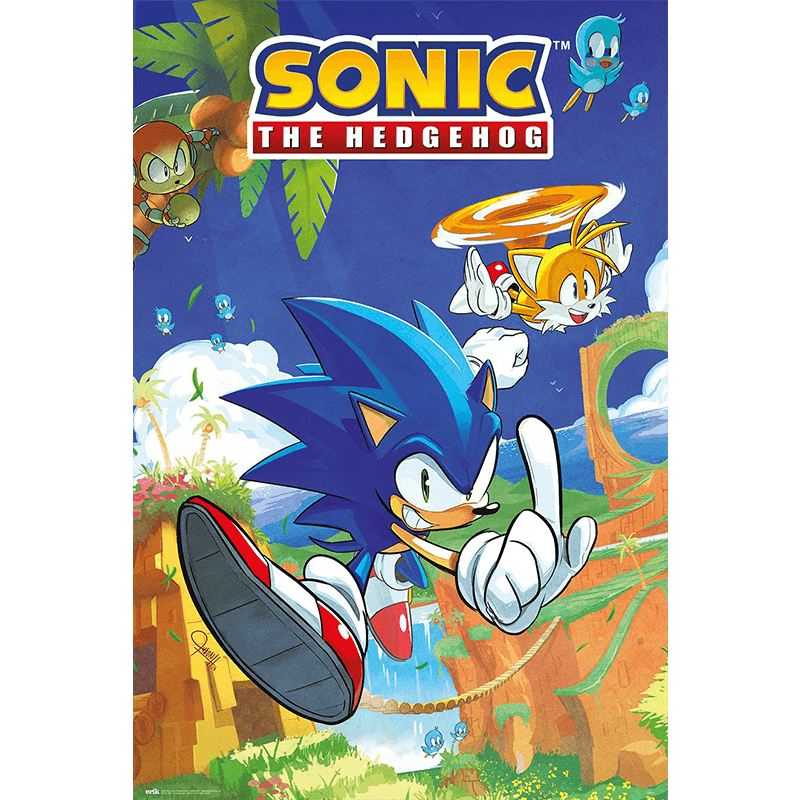 Poster Sonic the Hedgehog Sonic and Tails