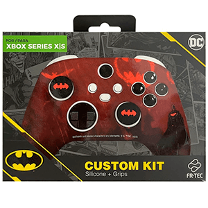 Funda de Silicona + 2 Grips para mando Batman