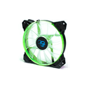CoolBox Deep Wind 120mm Negro Verde - Ventilador Caja