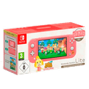 Nintendo Switch Lite Coral Edición Animal Crossing + A.C. New Horizons