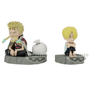Figura World Collectable One Piece Log Stories: Sanji y Zeff