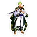 Lámpara LED One Piece: Zoro 40cm