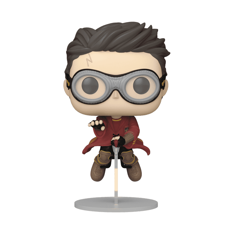 Figura POP Harry Potter - Harry con escoba (Quidditch)
