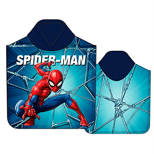 Poncho Marvel Spiderman Algodón - Reacondicionado