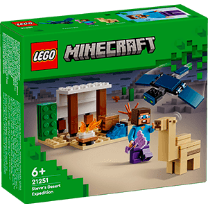 LEGO Minecraft: La Expedición de Steve al Desierto 21251