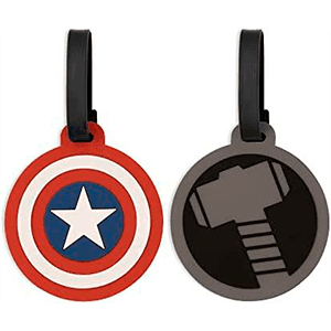 Etiqueta para Equipaje Marvel: Capitán América y Thor