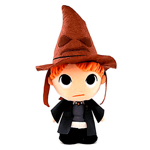 Peluche Harry Potter Ron with sorting hat 15cm - Reacondicionado
