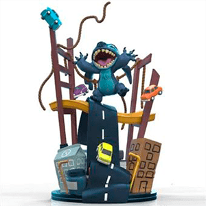 Figura Qfig Max: Lilo y Stitch San Francisco