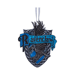 Adorno de Navidad Harry Potter: Escudo Ravenclaw