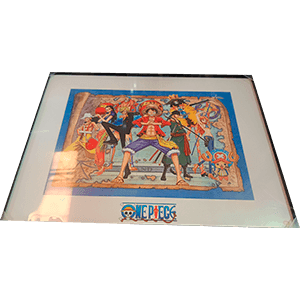 Print Enmarcado 30cmx40cm One Piece: Tripulación