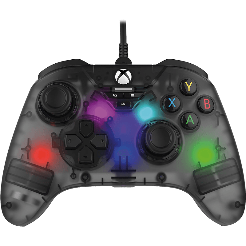 Controller con Cable Snakebyte RGB X gris -Licencia oficial-