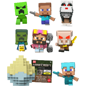 Mini huevos coleccionables Minecraft sorpresa (surtido)