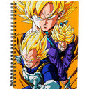 Libreta 3D Dragon Ball Z: Saiyans