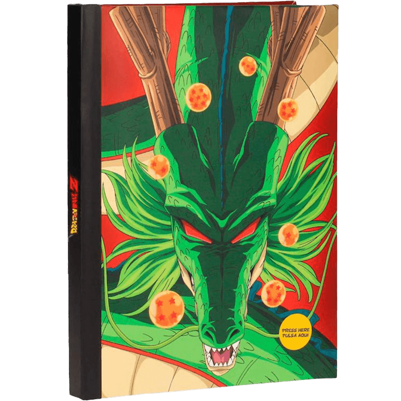 Libreta con Luz Dragon Ball Z: Shenron