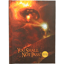 Libreta con Luz El Señor de los Anillos: You Shall Not Pass