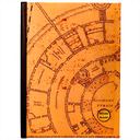 Libreta con Luz Harry Potter: Mapa del Merodeador