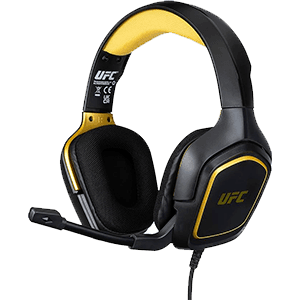 Auriculares Ares Negro y Dorado Licencia UFC