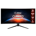 MSI MAG 345CQR 34´´ - VA - 2K QHD - 180Hz - Ultra Wide - Curvo - Monitor Gaming