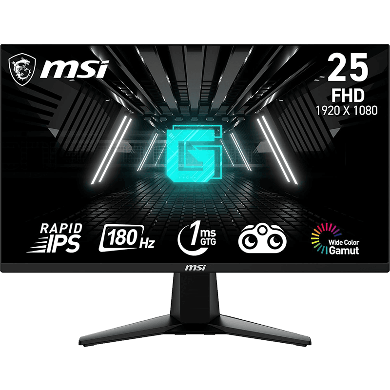 MSI G255F 24,5´´ - IPS - Full HD - 180Hz - Monitor Gaming