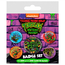 Pack de Chapas Tortugas Ninja: Mutant Mayhem