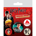 Pack de Chapas Harry Potter: Gryffindor