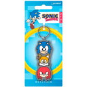 Llavero Sonic the Hedgehog Trio Stack
