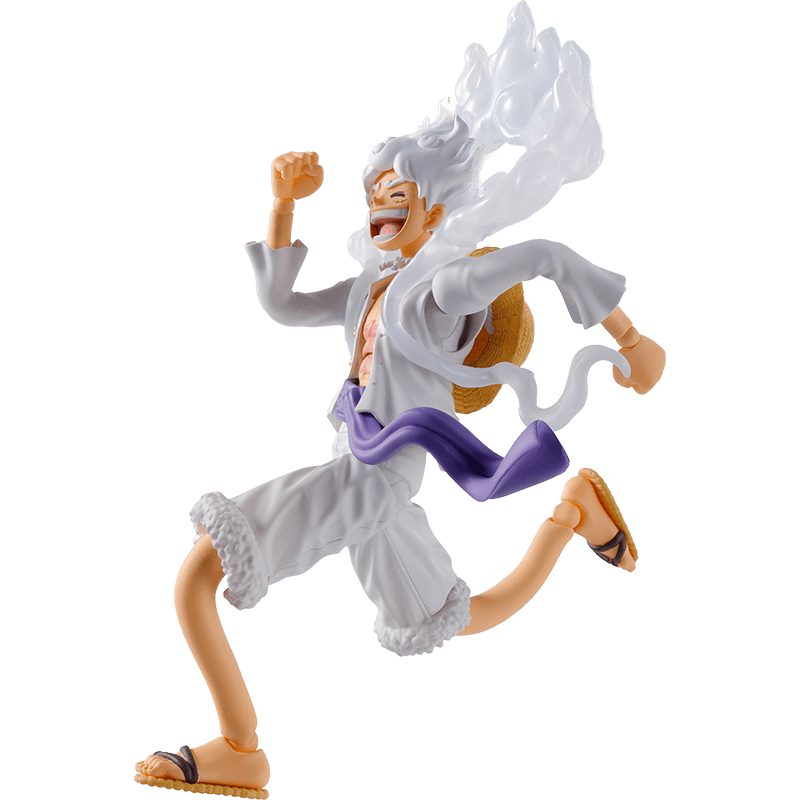 Figura One Piece S.H. Figuarts Monkey D. Luffy Gear 5 de 15 cm