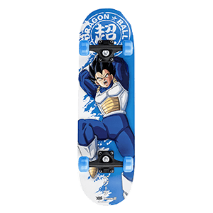 Tabla de Skate Dragon Ball: Vegeta 31" Aluminium Trucks