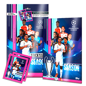 Pack Álbum y Cromos Stickers UCL 2023-2024