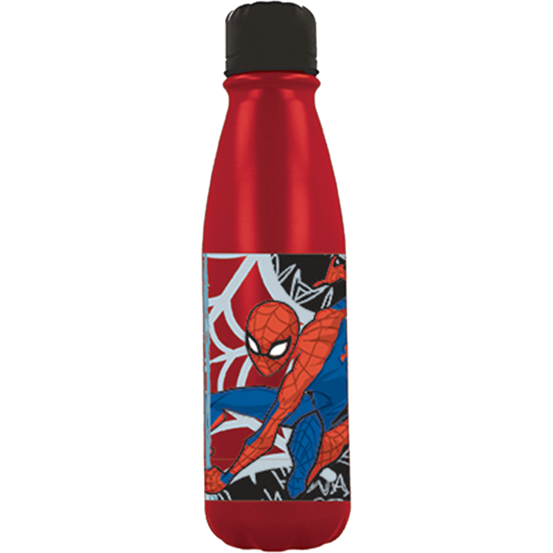 Botella Aluminio Infantil Marvel: Spider-Man 600ml