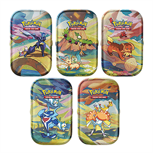 Mini Lata de cartas Pokemon Vibrant Paldea (Castellano)
