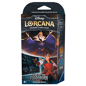 Disney Lorcana: Rise of the Floodborne Mazo Ámbar y Zafiro Inglés