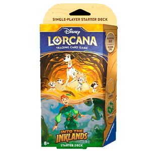 Disney Lorcana: Into the Inklands Mazo Ámbar y Esmeralda Inglés