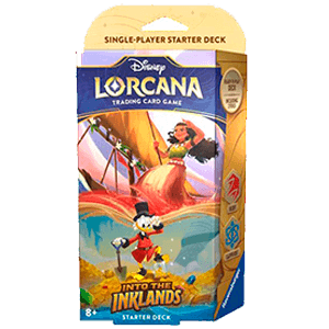 Disney Lorcana: Into the Inklands Mazo Rubí y Zafiro Inglés