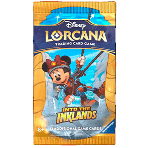 Disney Lorcana: Into the Inklands Sobre Booster Inglés