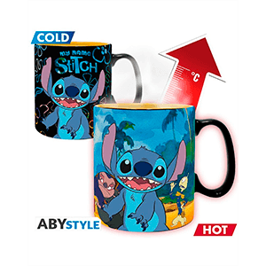 Taza Termosensible 460ml Disney: Stitch