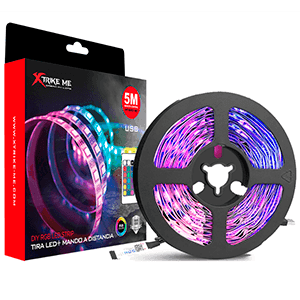 Xtrike Me Tira LED Gaming 3m Stima + Mando a distancia - Iluminacion